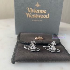 Vivienne Westwood mini silver classic earrings